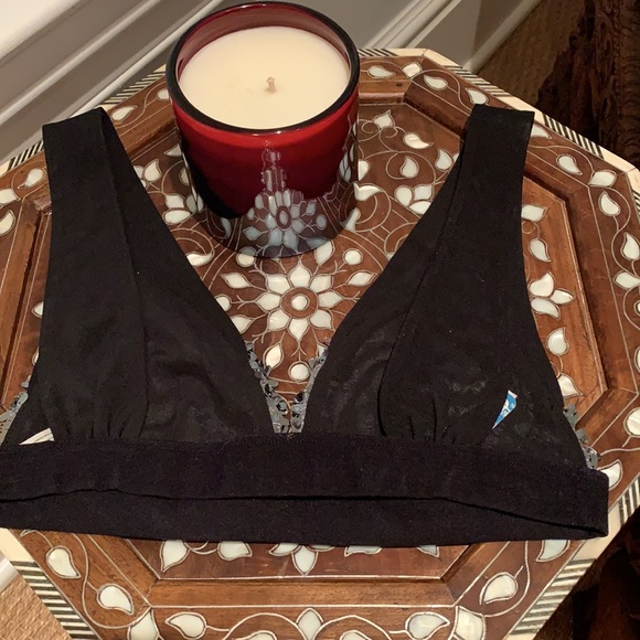 HOST PIC FREE PEOPLE SEQUINED LET IT SHINE BRALETTE IN BLACK SIZE XS - Picture 12 of 16